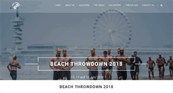 Desktop Screenshot of beachthrowdown.com