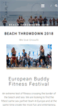 Mobile Screenshot of beachthrowdown.com